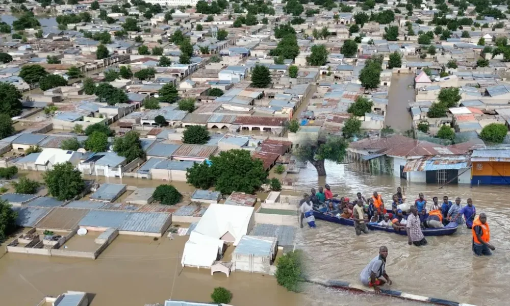 காங்கோவில் வெள்ளப்பெருக்கு