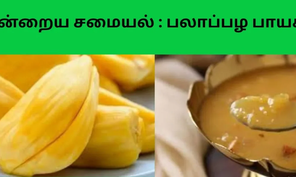 இன்றைய சமையல் ; பலாப்பழ பாயசம்