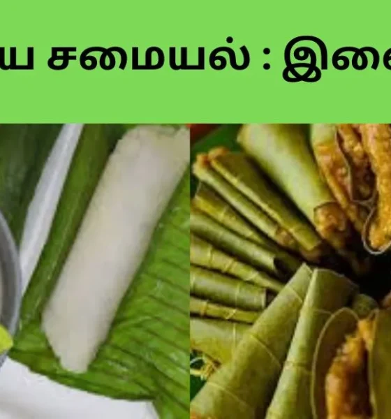 இன்றைய சமையல் இலை அப்பம்