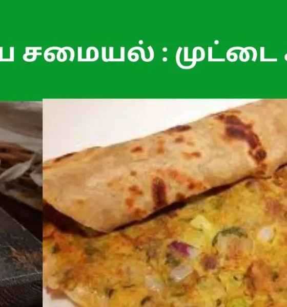 இன்றைய சமையல் முட்டை சப்பாத்தி